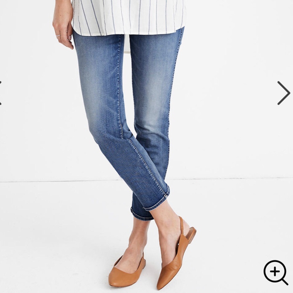 Madewell Maternity Over-the-Belly Jeans